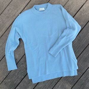 Dusty Sage Green Women’s DreamLush Oversized Legging-Friendly Crew Sweater